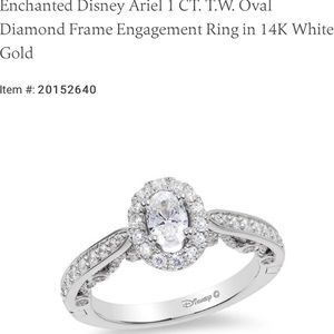 💎Ariel 💍Zales Enchanted Disney Ring💍